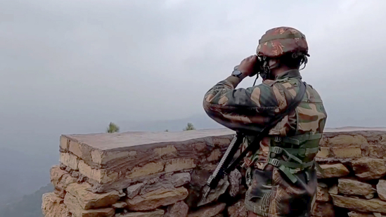 Army troops on LoC